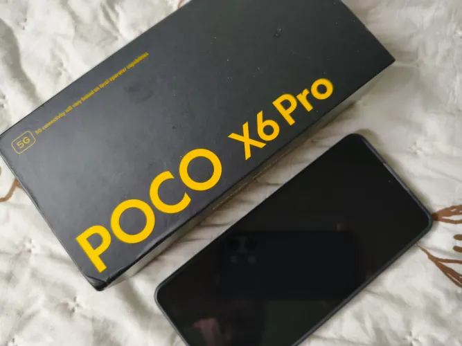 Poco X6 Pro 256Gb usado, na caixa