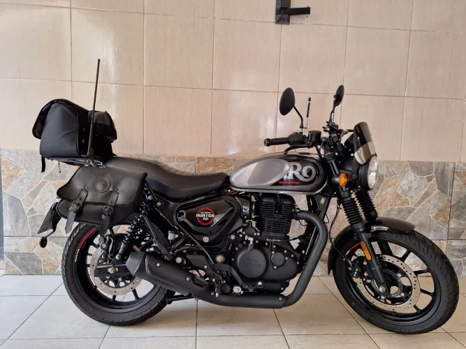 ROYAL ENFIELD HUNTER NOVA TROCO FINANCIO ACEITO CARRO OU MOTO MAIOR OU MENOR VALOR