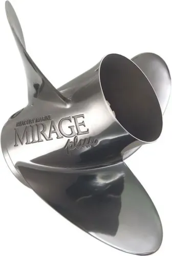 Helice Mercury Marine Plus Passo 19, Aço Inox, 3 pás