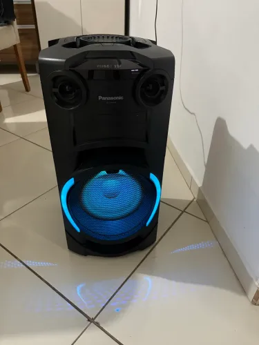 Mini System Panasonic Sc-tmax20lbk 250w Bluetooth Usb Cor Preto Potência Rms 250 W