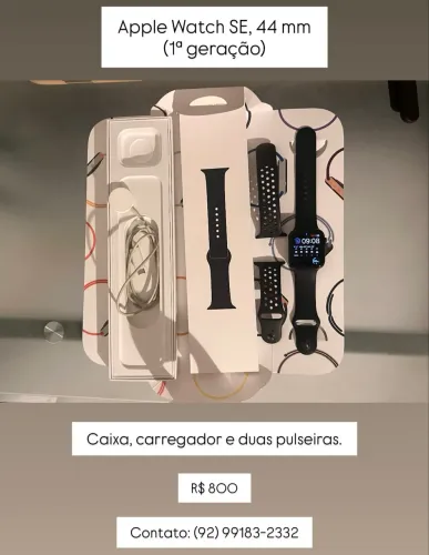 Apple Watch SE, 44 mm (1ª geração)
