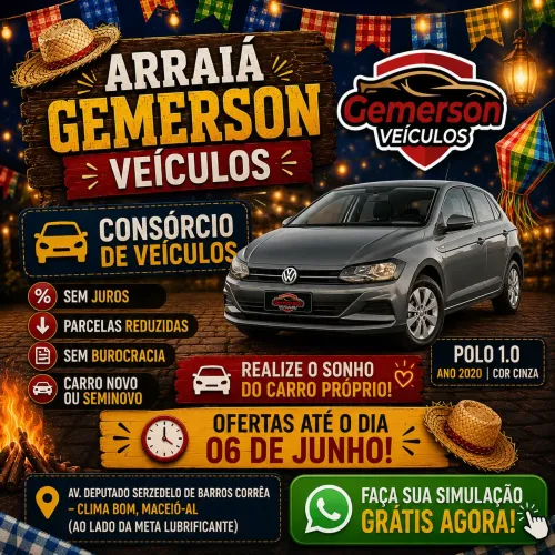 VENHA JÁ FAZER SUA SIMULAÇÃO! VEM GARANTIR SEU VEÍCULO! (PARCELAMENTO FACILITADO)