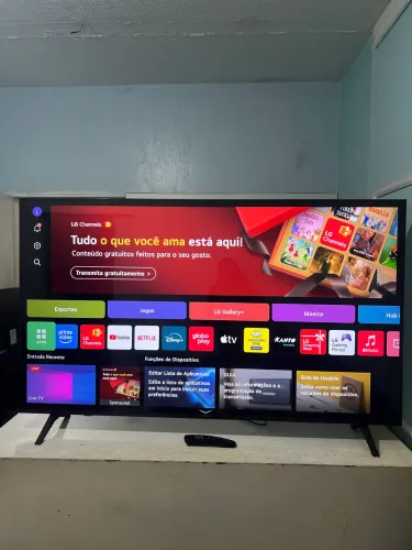 SMART TV DE 65 POLEGADAS LG 4K,BLUETOOTH,TELA CRISTAL UHD.