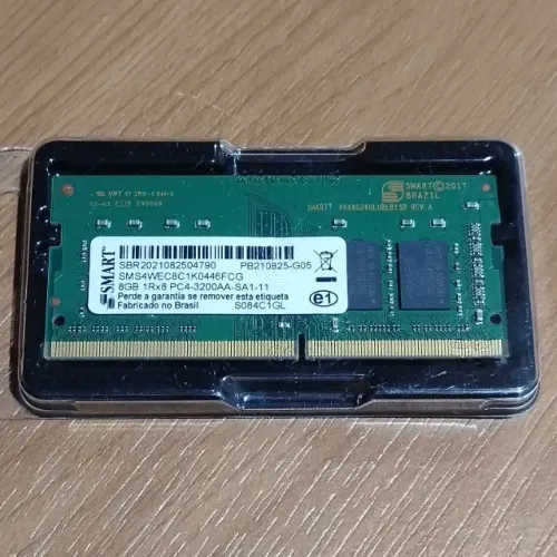 MEMÓRIA SMART DDR4-3200 DE 8GB PARA LAPTOP