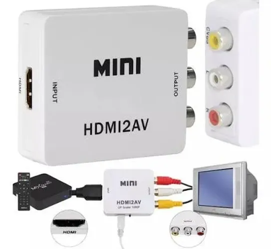 Adaptador HDMI para RCA/entrega grátis jp