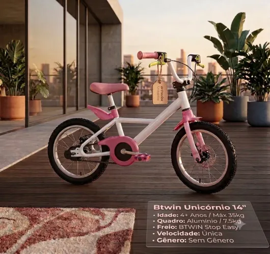 Bicicleta aro 14