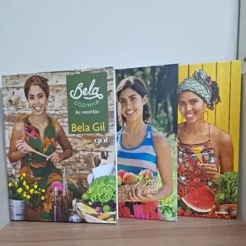 kit completo livros Bela Gil cozinha