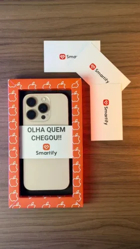 iPhone 16 Pro impecável! Confira: Possui 128GB - Bateria 92% - Cor Desert | Loja física!