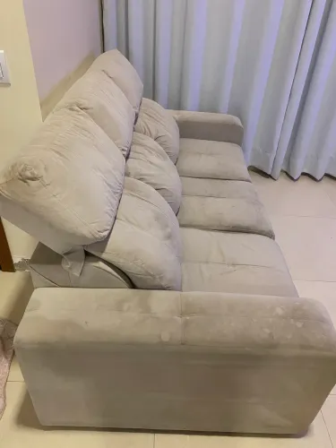 Sofá retrátil 2,07 mt 3 lugares