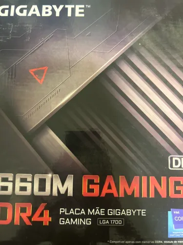 Placa mãe gigabyte b660m gaming x ddr4