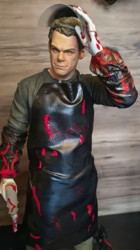 Action figure Dexter resina 3d