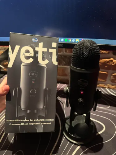 Microfone blue yeti