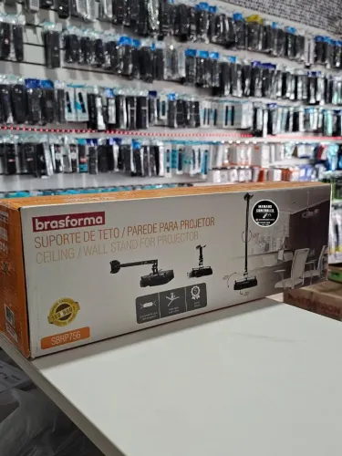 Suporte para Projetor Brasforma. 