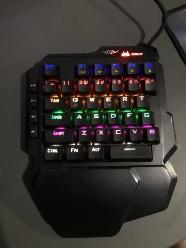 Teclado Mecânico Pro Gamer Single Hand Knup