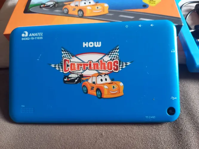 TABLET INFANTIL HOW HT 705.CARRINHOS.COMPLETO E CONSERVADO.