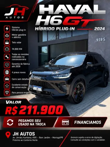 GWM Haval H6 GT Phev AWD 2024
