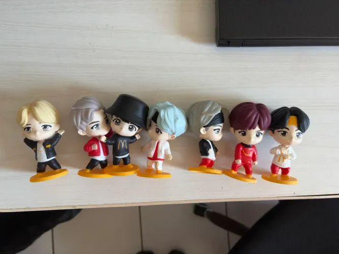 Coleção BTS Mc donalts