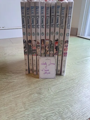 Mangá Blue exorcist 1 ao 12 ( falta vol 6 e 10)