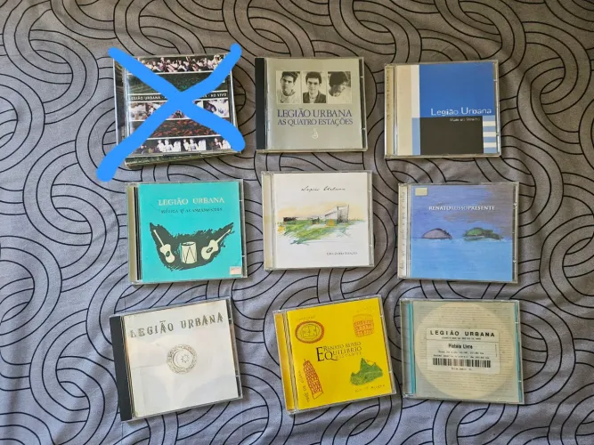 Vendo Cd's Legião Urbana Original (Valor Unitário)