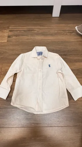 Camisa linho infantil Sergio K