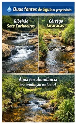 Roça/ terreno à venda na sete cachoeiras