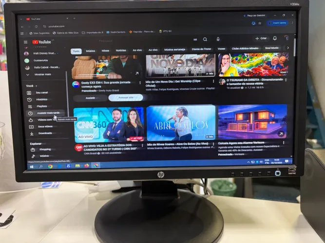 Monitor Hp Led 20 polegadas