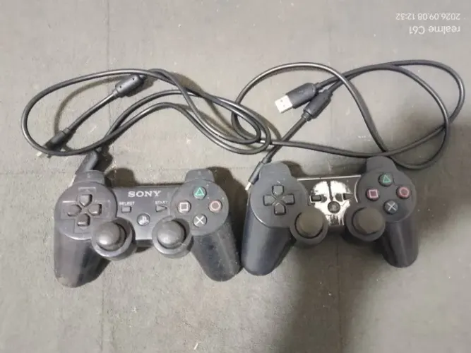 Joystick PS3 Original com Cabo.
