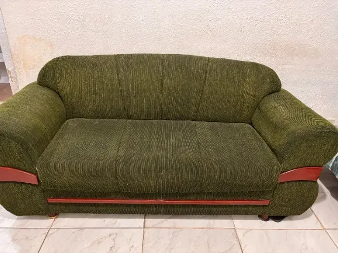 Sofá mais puff