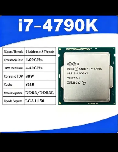 Processador i7 4790k