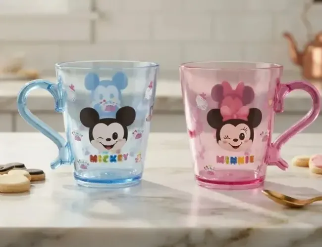 Kit 2 Canecas Disney Mickey & Minnie 300ml