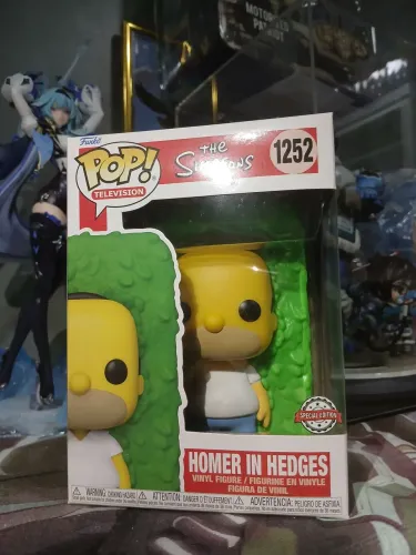 FUNKO POP OS SIMPSONS ORIGINAL (HOMER IN HEDGES 1252)