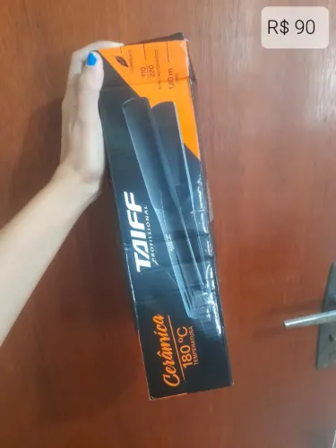 Prancha de cabelo alisadora Taiff 