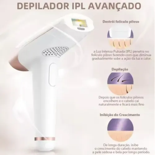 Depilador a laser e rejuvenescedor de pele. Gostou? Faça sua oferta.