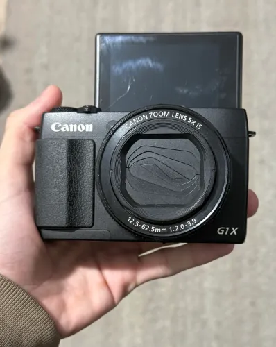 Canon G1 X Mark II - Ótimo estado|Sensor grande | Tela touch | Ótima para fotos e vídeos