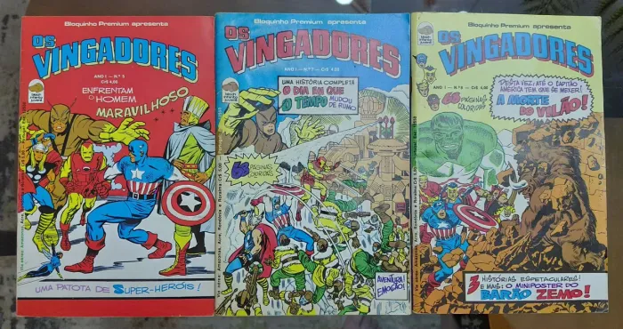 Os Vingadores - Editora Bloch