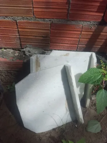Para vender 3 prateleira de mármore branco