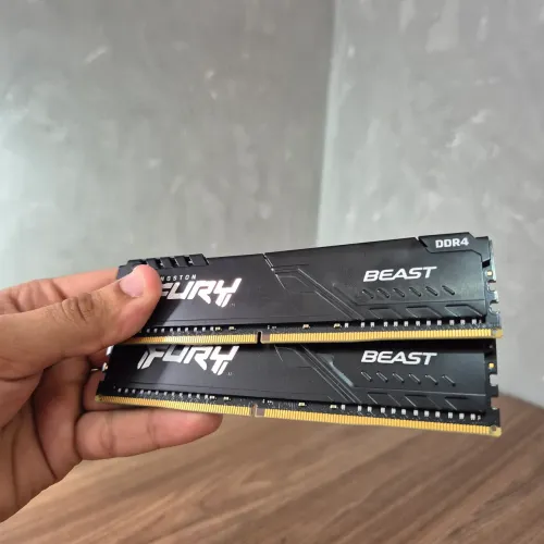 Memória Ram 32GB 2x16 3200Mhz Kingston Original - Aceito cartão e entrego