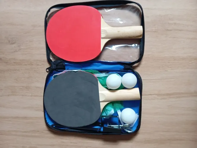kit ping pong portátil 