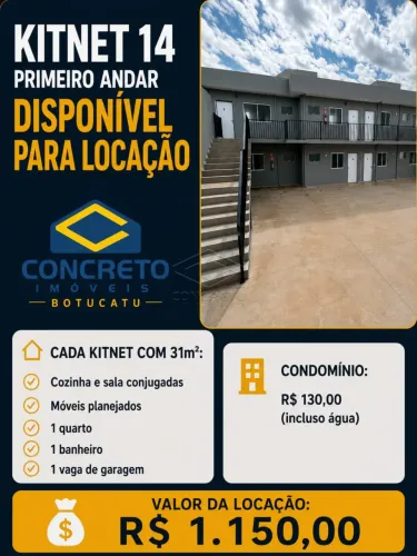 KITNET SEMI-MOBILIADA