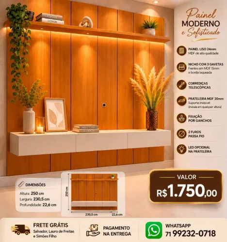 HOME IMCAL LISO PRIME LED 2.2 NATURE/OFF WHITE