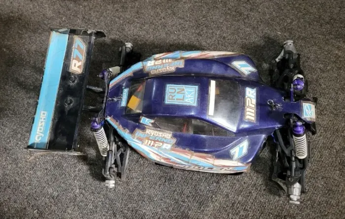 Chassis Kyosho Inferno Mp7.5 + Bolha + Montante Conversão (Usado)