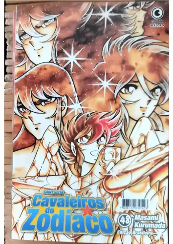 coleçao CAVALEIRO DO ZODIACO v-1a41 e 45 a 48