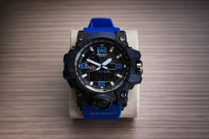 Relógio G-Shock Mudmaster Azul Primeira Linha Premium