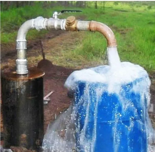 Poço semi artesiano bona fonte 