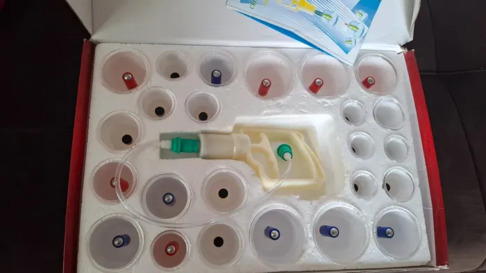 Ventosas para massagem