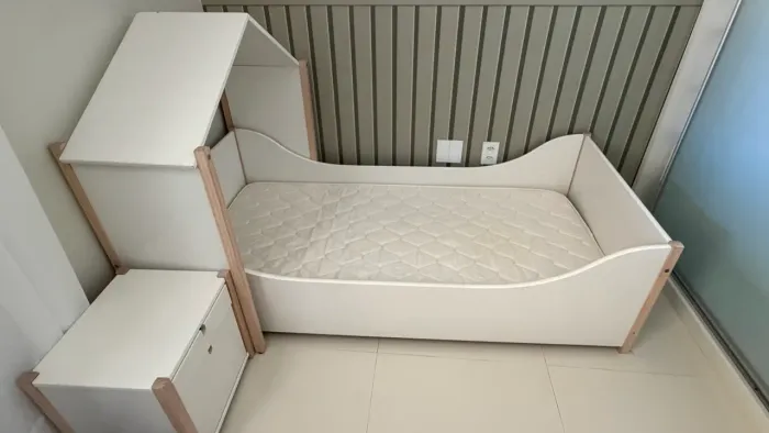 Kit quarto Cama Júnior Completa Tok Stok 