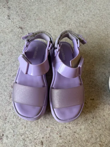 Sandália Infantil Mini Melissa Lilás - Tam. 28 (BR)