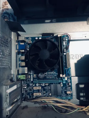 Placa Mae+processador+Memória ram