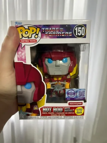 Funko Pop Transformer Hot Rod #150 LE 7500 PCS