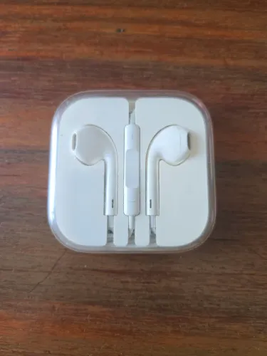 Fone apple airpod branco entrada P2